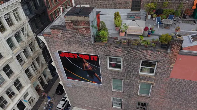 Nike — Just Do It mural by Open Air Gallery, New York, NY