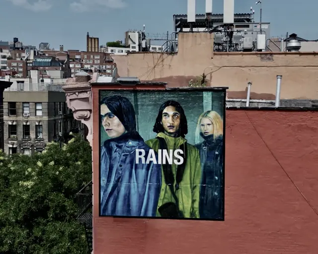 Rains mural by Open Air Gallery, New York, NY