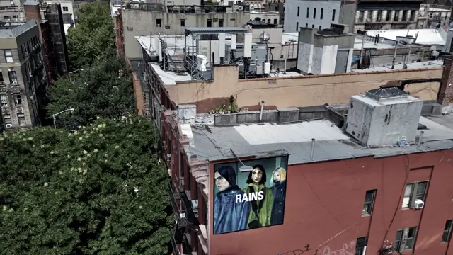 Rains mural by Open Air Gallery, New York, NY