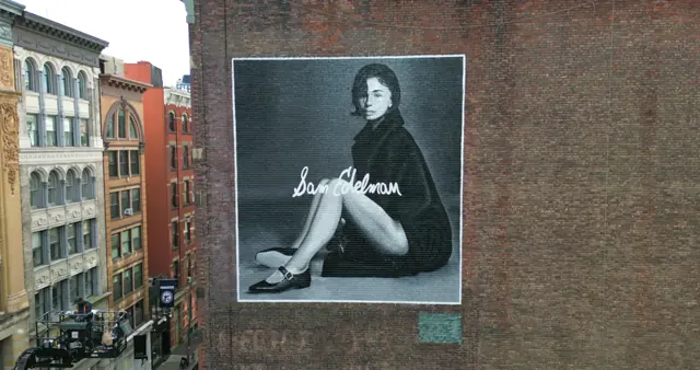 Sam Edelman mural by Open Air Gallery, New York, NY